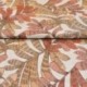 Tissu Jacquard Acanthys Feuillage Terracotta 