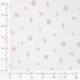 Tissu Eponge Jersey Pico Imprimé Fleurs Poudre