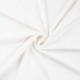 Tissu Chilly Velours Uni Blanc