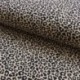 Tissu French Terry Leopard Cognac 