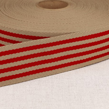 Sangle stripe bicolore