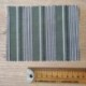 Tissu Polycoton Rayures Bayadères Vert