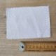 Tissu Polycoton Rayures Texturées Blanc