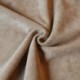 Tissu Sweet Aspect Eponge Double Face Ecru Marron