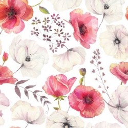 Tissu Toile Loneta Mabel Fleur
