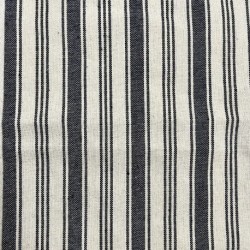 Tissu Eugene Rayures Indigo