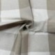 Tissu Big Celestin Gros Carreaux Ficelle