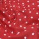 Tissu Enduit Tipois Rouge