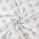 Tissu Jersey de Coton Imprimé Lapin Blanc 