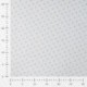 Tissu Jersey de Coton Imprimé Etoile Bleu