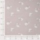 Tissu Jersey de Coton Imprimé Ours Sable