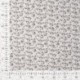 Tissu Jersey de Coton Imprimé Fleur Blanc 