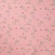 Tissu Jersey de Coton Imprimé Girafe Rose 