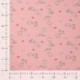 Tissu Jersey de Coton Imprimé Girafe Rose 