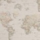 Tissu Imprimé Carte Du Monde Fond Coloris Lin