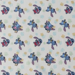 Tissu Licence Lilo&stitch Vacances Imprimé Multico