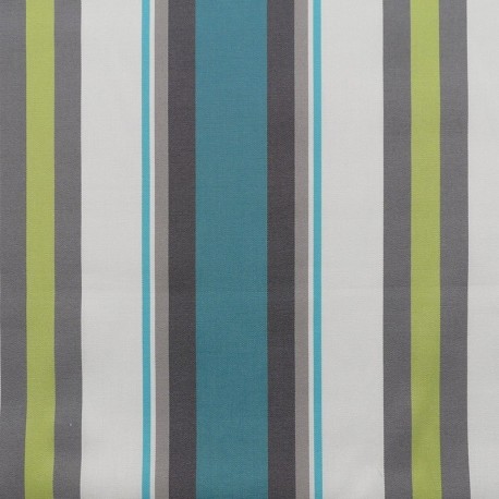 Tissu Sunny Toile Mantoue Lagon 