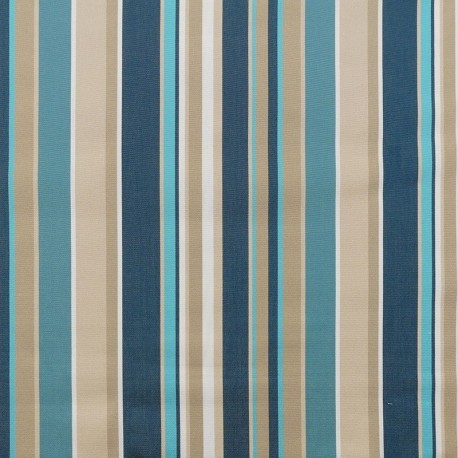 Tissu Toile Sunny Madere Petrole