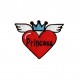 Coeur princess 4,5x5,5 - Coeur princess