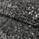Tissu Velours Sequin Argent