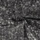 Tissu Velours Sequin Argent