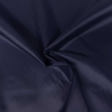 Tissu Coupe Vent Impermeable Uni Marine 