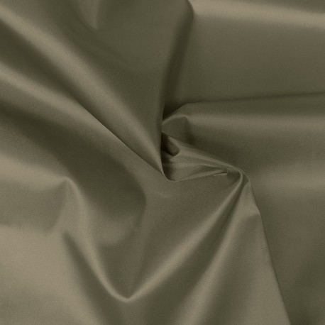 Tissu Coupe Vent Impermeable Uni Kaki
