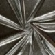 Tissu Jersey Enduit et Imprimé Pois Argent