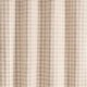 Tissu Ferret Toile Gros Carreaux Beige 