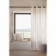 Tissu Landes Toile Grosse Rayure Beige 