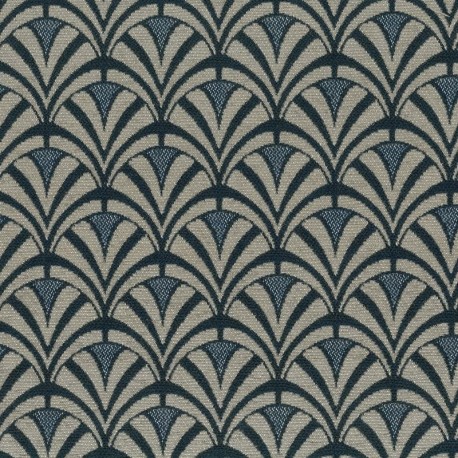 Tissu Dior Jacquard Bleu