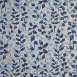 Tissu Jacquard Valo Winter Garden Collection Sapphire