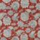 Tissu Cretonne Sharma Terracotta