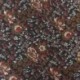 Tissu Blockprint Impression Tampons Mains Fleur Marron