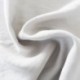Tissu Viscose Polyester Uni Blanc 