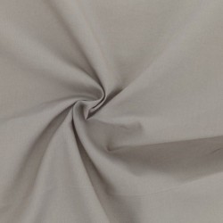 Tissu Voile de Coton Elsa Gris Clair 