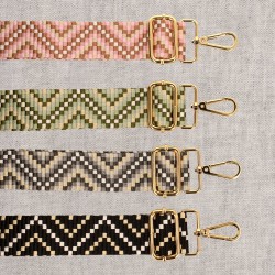 Bandouliere zig zag 40x135cm