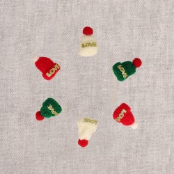 Mini chapeau de noel deco