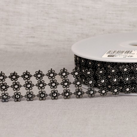 Galon paillettes 3 rangs