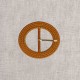 Boucle ceinture 5cm Camel