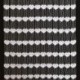 Modulable Macramé Largeur 60cm Coeur Blanc