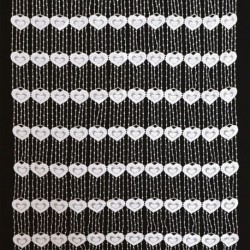 Modulable Macramé Largeur 60cm Coeur Blanc