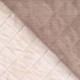 Tissu Velours Cotelé Matelassé Fausse Fourrure Pierre