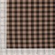 Tissu Polyviscose Reversible Imprimé Camel noir 