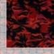 Tissu Polyviscose Imprimé Fleurs Rouge