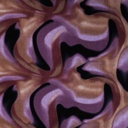 Tissu Polyviscose Imprimé Camouflage Lilas 