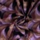 Tissu Polyviscose Imprimé Camouflage Lilas 