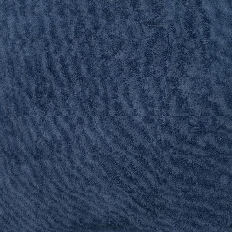 Tissu Bambounette 2 Bleu Denim