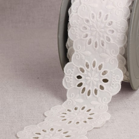 Broderie fleurs