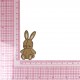 S ecusson petits animaux mignons - Lapin
